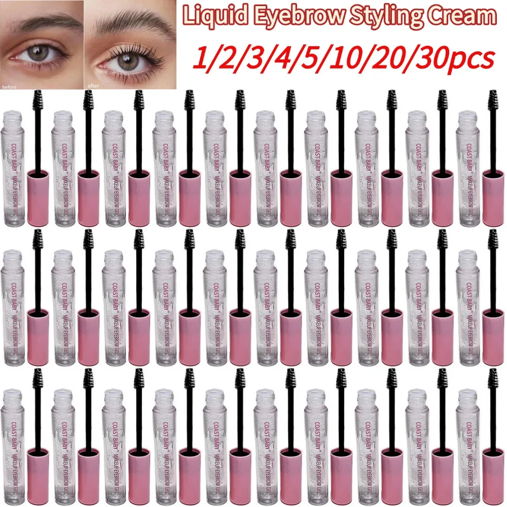 Waterproof Transparent Gel Eyebrow Styling Cream Lasting Fixing Natural Makeup Clear Liquid Eyebrow Styling Cream Cosmetic