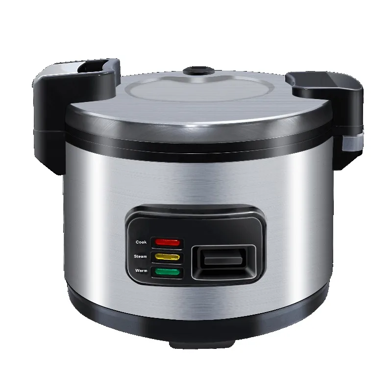 Traditional Big Commercial Rice Cooker | 13L Capacity Electric Food Steamer & Warmer for Canteen | Feeds Up To 30 People