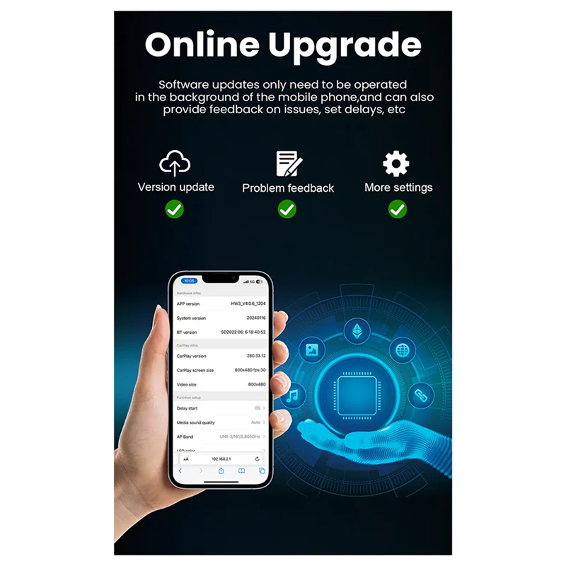 【Popular】Carplay Android Auto Car Play cableado a inalámbrico para Carplay USB Dongle adaptador de sistemas de coche inalámbrico Smart TV Box