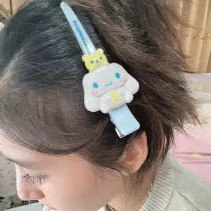 Sanrio Hello Kitty Jepit Rambut Pin Kartun Anime Lucu Kuromi Cinnamoroll My Melody Jepit Rambut Aksesori Rambut Kawaii Hadiah Liburan 10 pin nintendo penjualan terbaik - №
