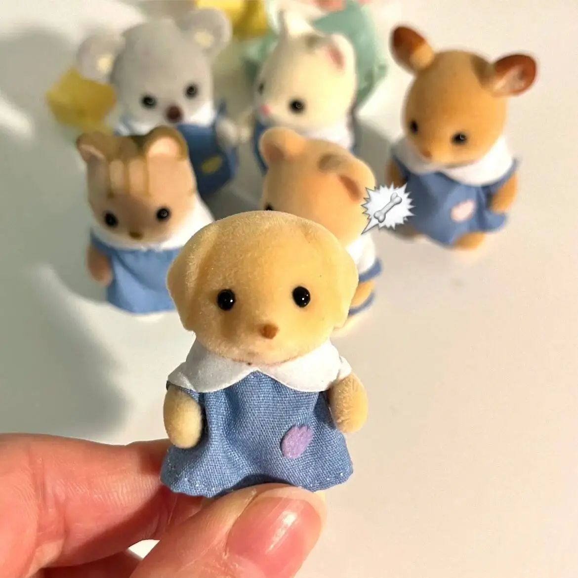 Hot Toys Sylvanian Families  Hedgehog Family Anime Cute Figures Good Friend From Kindergarten Toy Birthday Gifts Simulation Toys