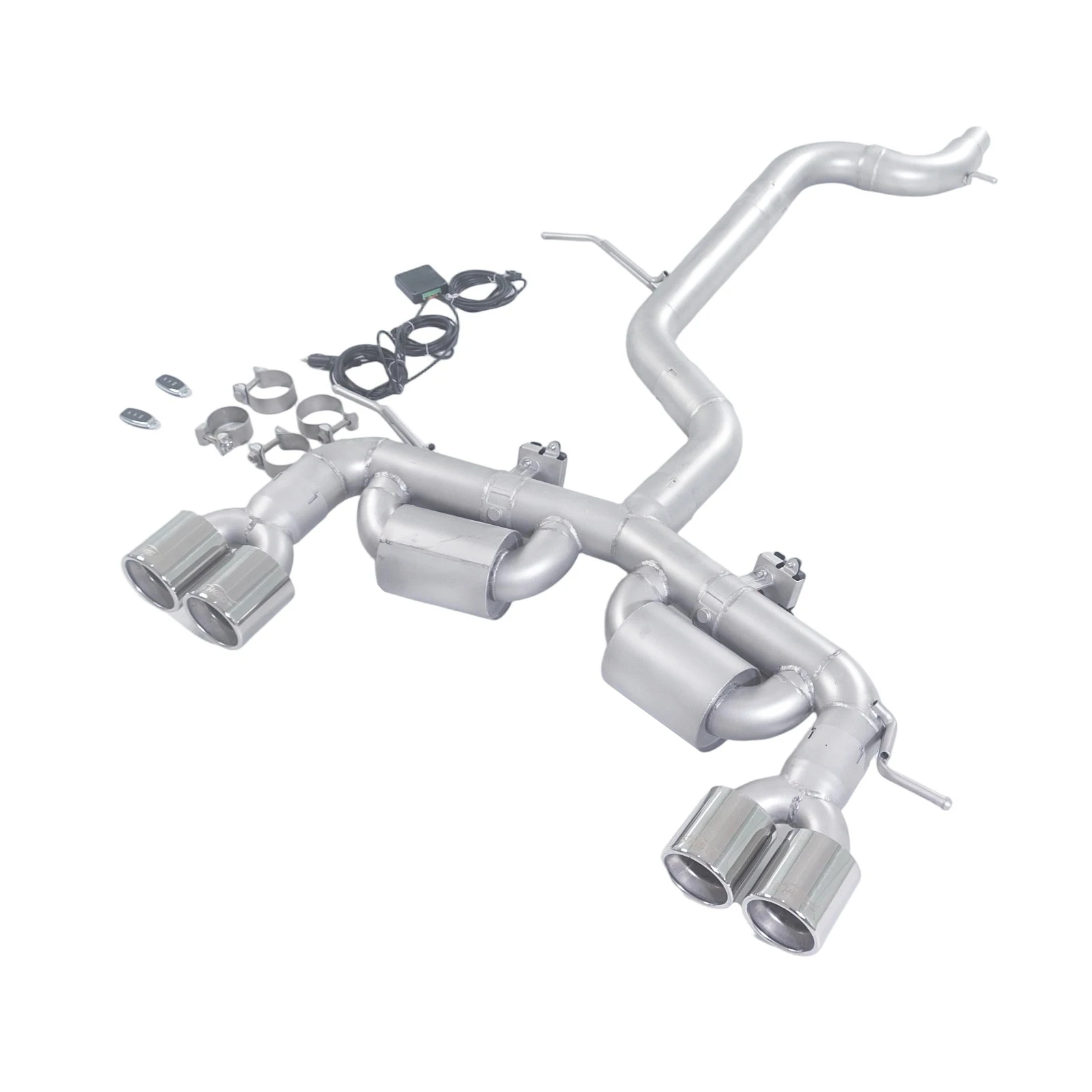 

[L]The Valve Muffler Exhaust System is compatible with the cat-back exhaust system of the 2009 Volkswagen Scirocco 1.4T TSI
