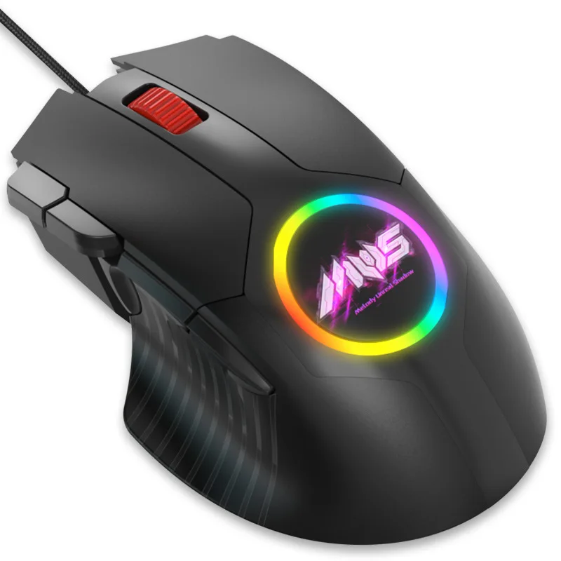 

M89 Красочная светящаяся мышь RGB USB игровая проводная мышь Компьютерный офис