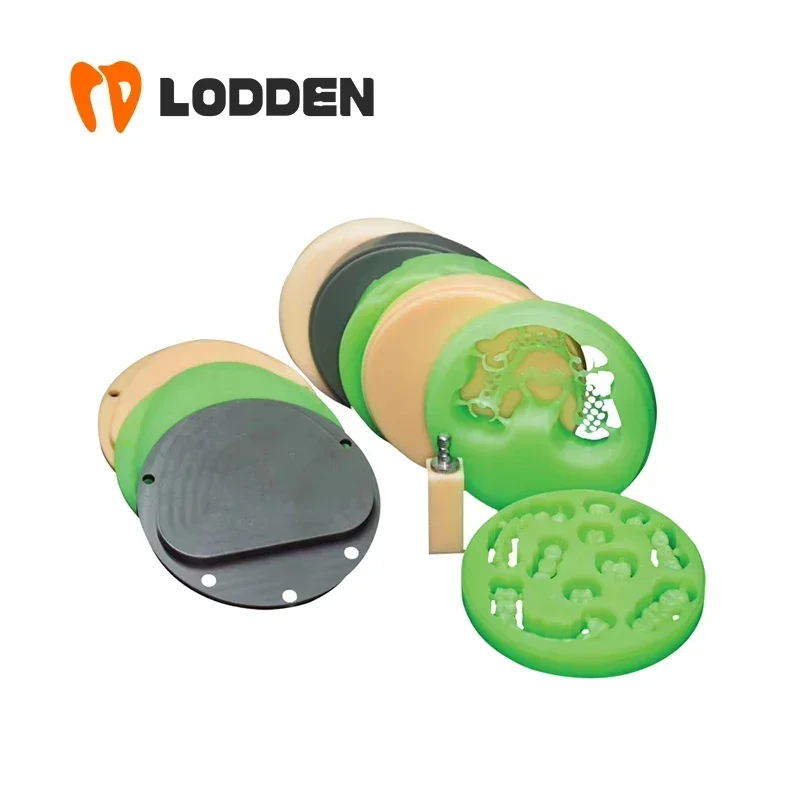 Lodden-dics de cera Dental, bloque de 98mm x 10-30mm para CAD CAM, tallado de alta calidad, materiales para dentaduras postizas de laboratorio