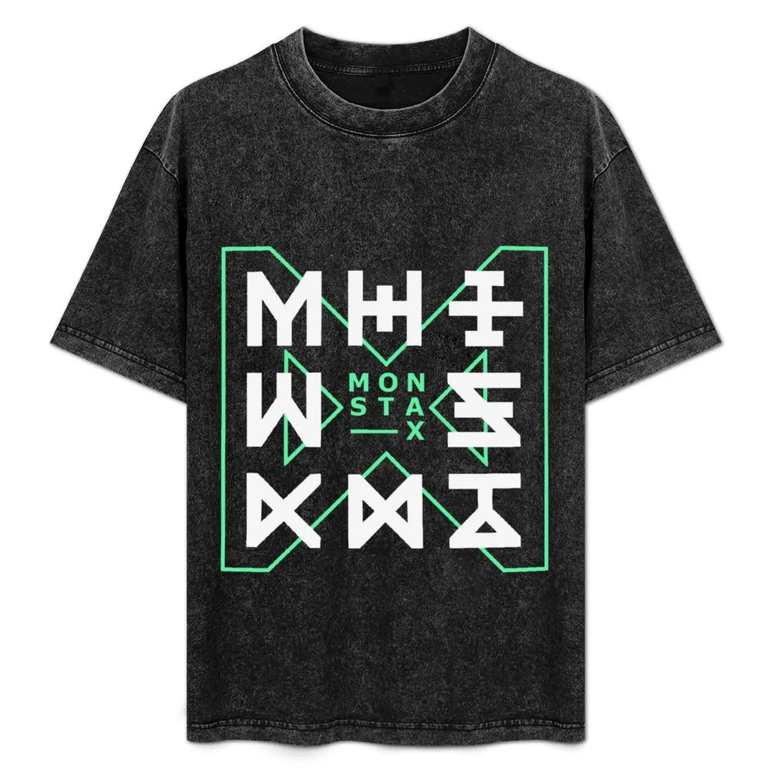 

Monsta X - The Code T-Shirt Basic Solid Color Casual Tee Shirt