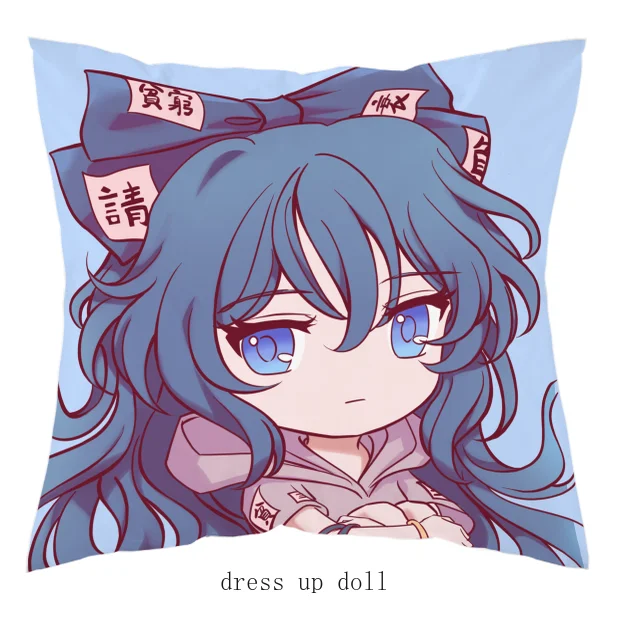 

Yorigami Shion косплей мультяшная фигурка диван-кровать подушка 40 см аниме TouHou Project квадратная плюшевая подушка куклы рождественские подарки