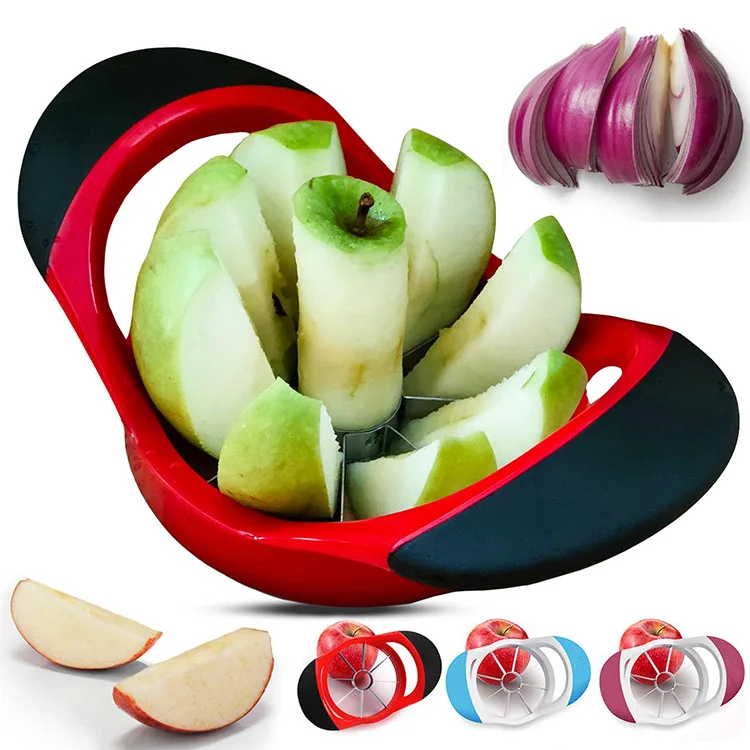 

Manual Apple Slicer & Corer Multifunctional with Stainless Steel Blades Food Machine for Kitchen Gadgets Super Sharp Crank