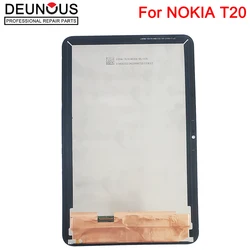 Tested New Display For Nokia T20 LCD TA-1397 TA-1394 TA-1392 Display Touch Screen Digitizer Assembly Repair Replacement Part