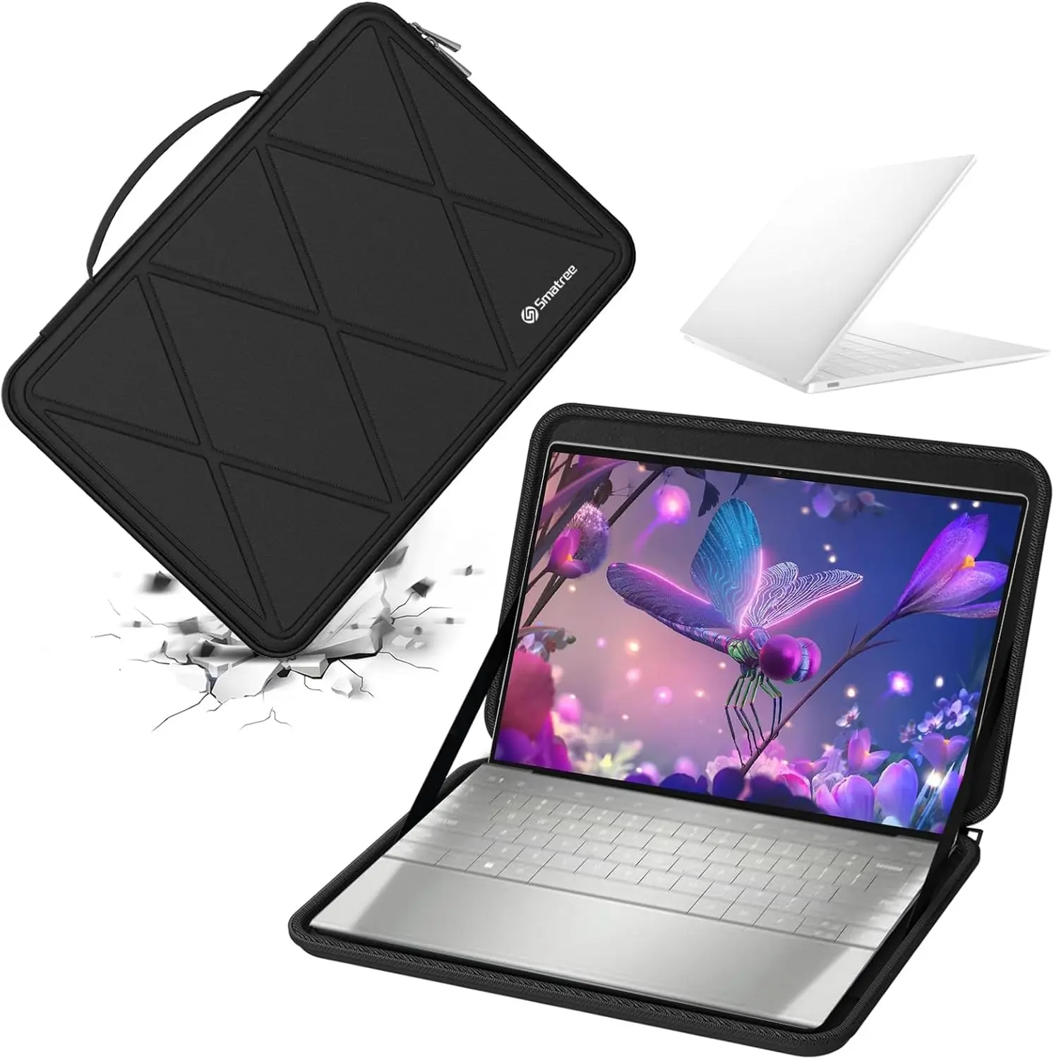 Smatree Hard EVA Protective Sleeve Case Compatible for 13 Inch DELL XPS 13