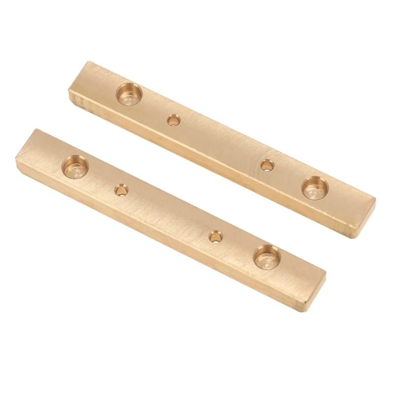 Durable Frame Rails Rock Rails Brass  Bars for 1/24 Axial SCX24 90081 Girder Strengthen Upgrade Accessories