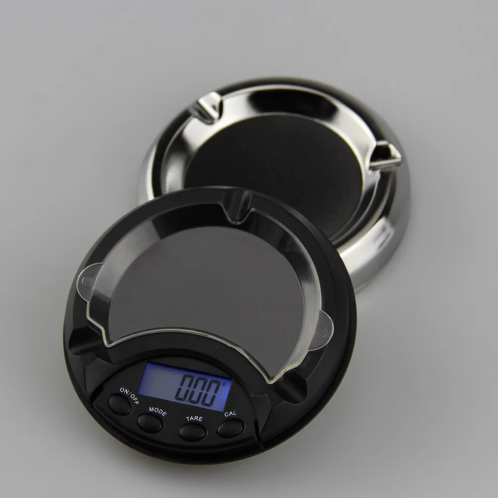 

200g Mini Electronic Balance Scale Digital Pocket Scale Jewelry Scale High Precision Ashtray Design