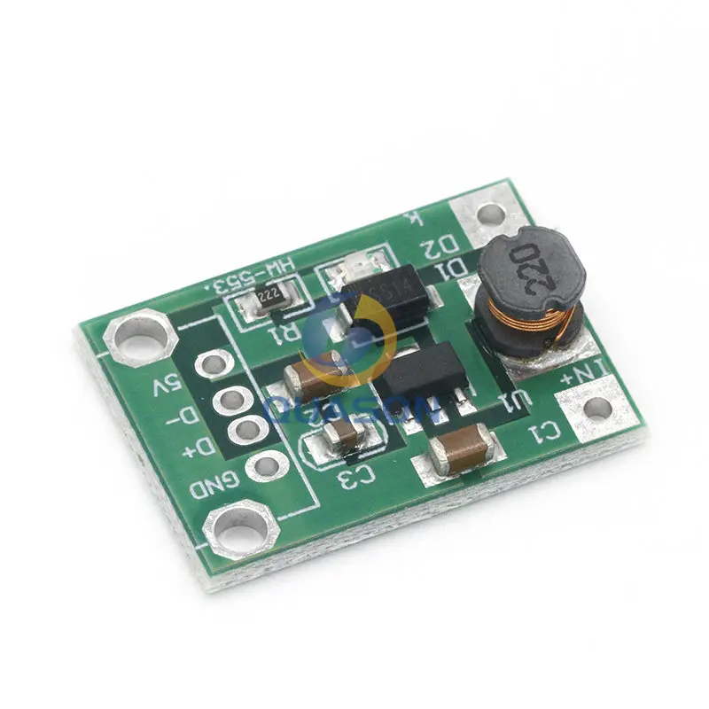 5V DC DC Converter Step Up Power Supply DC-DC Booster Boost Adapter Converter Board Step-Up 500MA Voltage Regulator 1V-5V to 5V