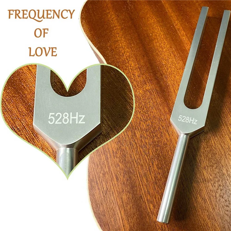 

Y67A-10X 528Hz Tuning Fork With Resonance Box, Aluminum Alloy, Wooden Speaker, Perfect For SPA Aromatherapy