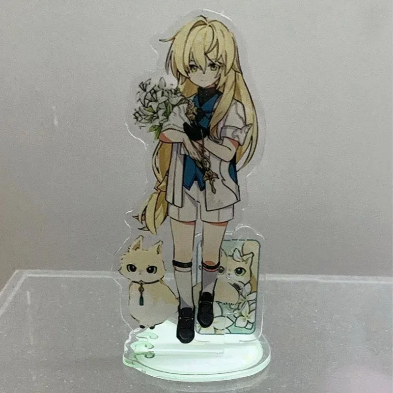 Honkai:Star Rail Blade Kafka Children and Cats Acrylic Figure Stand Model Plate DIY Desk Decor Standing Sign Collection Ornament