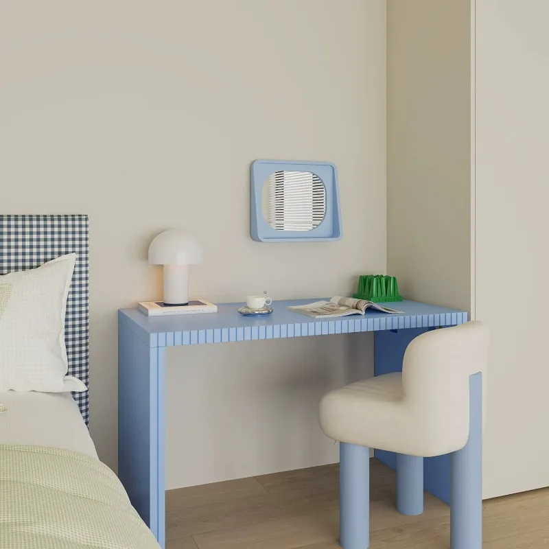 Girl style dresser small apartment dopamine cute cream style makeup table bedroom bedside table