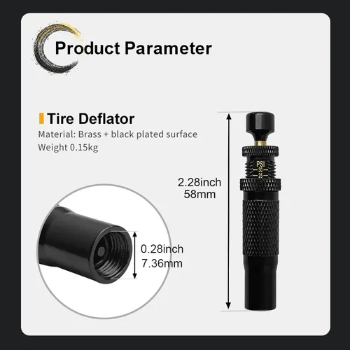 Imagen 2 del producto Kit de válvula deflactor de neumáticos de parada automática ajustable, 4 Uds., (10-30 PSI), herramienta de aire descendente de neumáticos atornillada para vehículos, motocicletas, todoterreno, 4x4