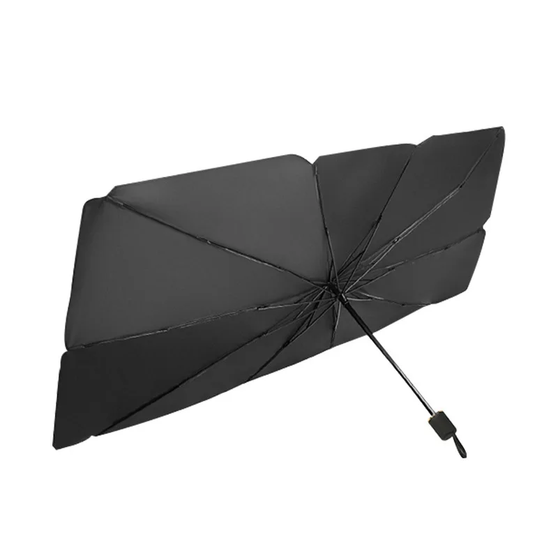 

Car sunshade, sun protection and heat insulation umbrella type