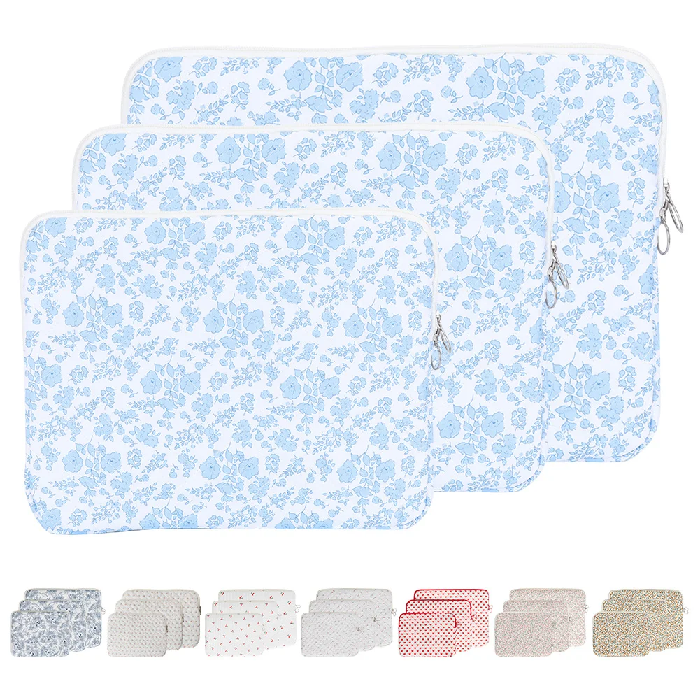 

Чехол для ноутбука 11/13/15 дюймов, стеганая сумка для ноутбука, чехол для ноутбука с цветочным принтом, сумка для переноски ноутбука, офисные аксессуары