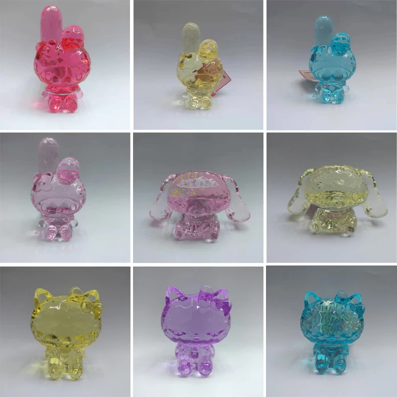 7CM Sanrios Kawaii Cute Cinnamoroll Mymelody Kitty Rb53-55 Sweet Baby 5Th Generation Acrylic Boutique Crystal Stone