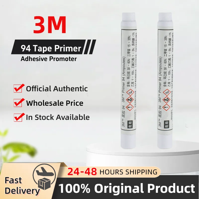 3M 94 Primer Pen Adhesive Primer Scotch Tape Primer 3M Vinyl Car Wrap Application Tool for Cars