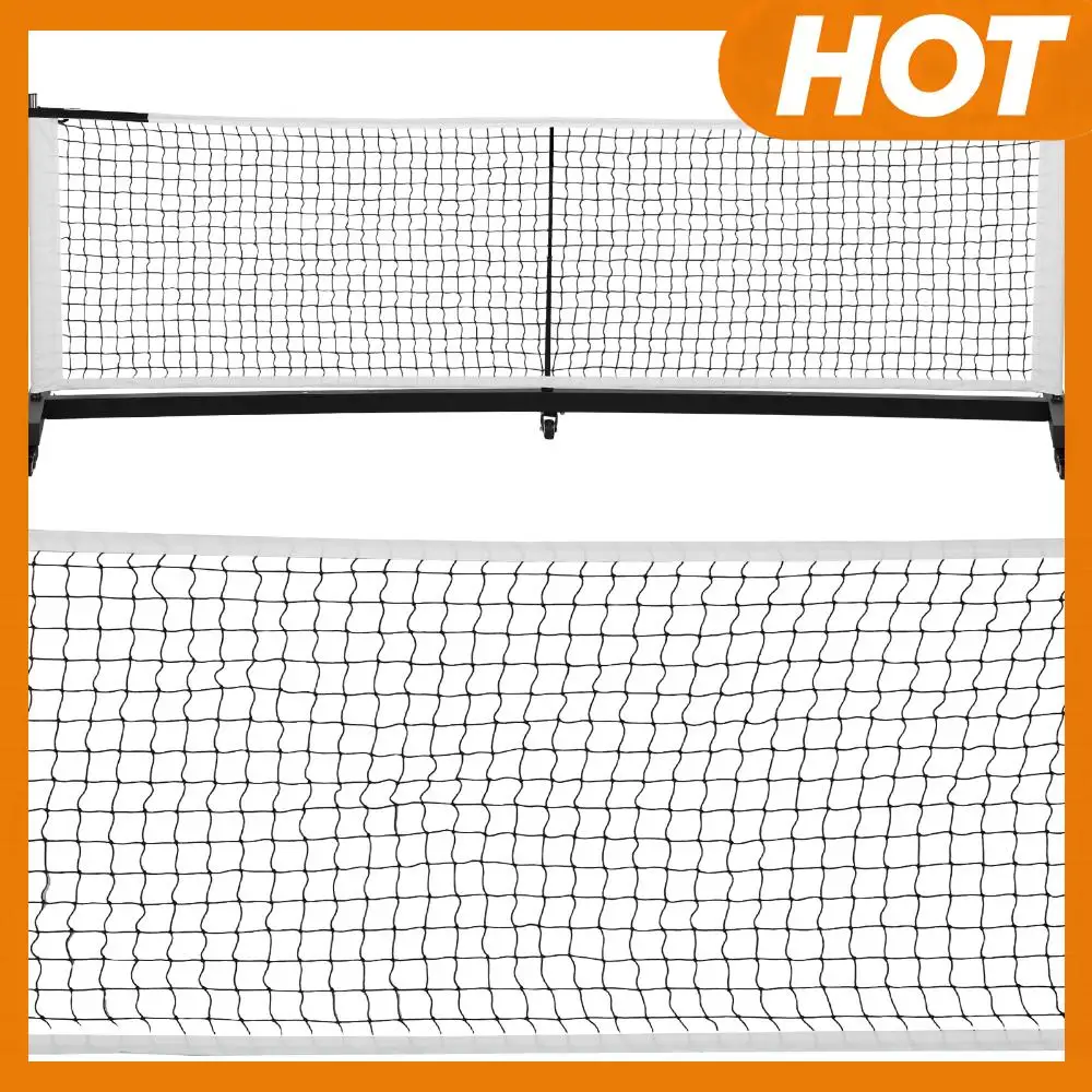 

Professional Pickle Ball Game Net Stand with Wheels Adjustable Pickleball Net Stand 22Ft Lightweight Training Practice Equipment