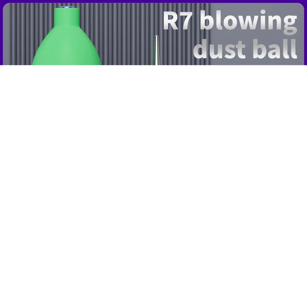 LANRUI R7 2-in-1 Phone Repair Dust Cleaner Air Blower Ball and Cleaning Pen Set for PCB PC Keyboard and Camera Lens Cleaning