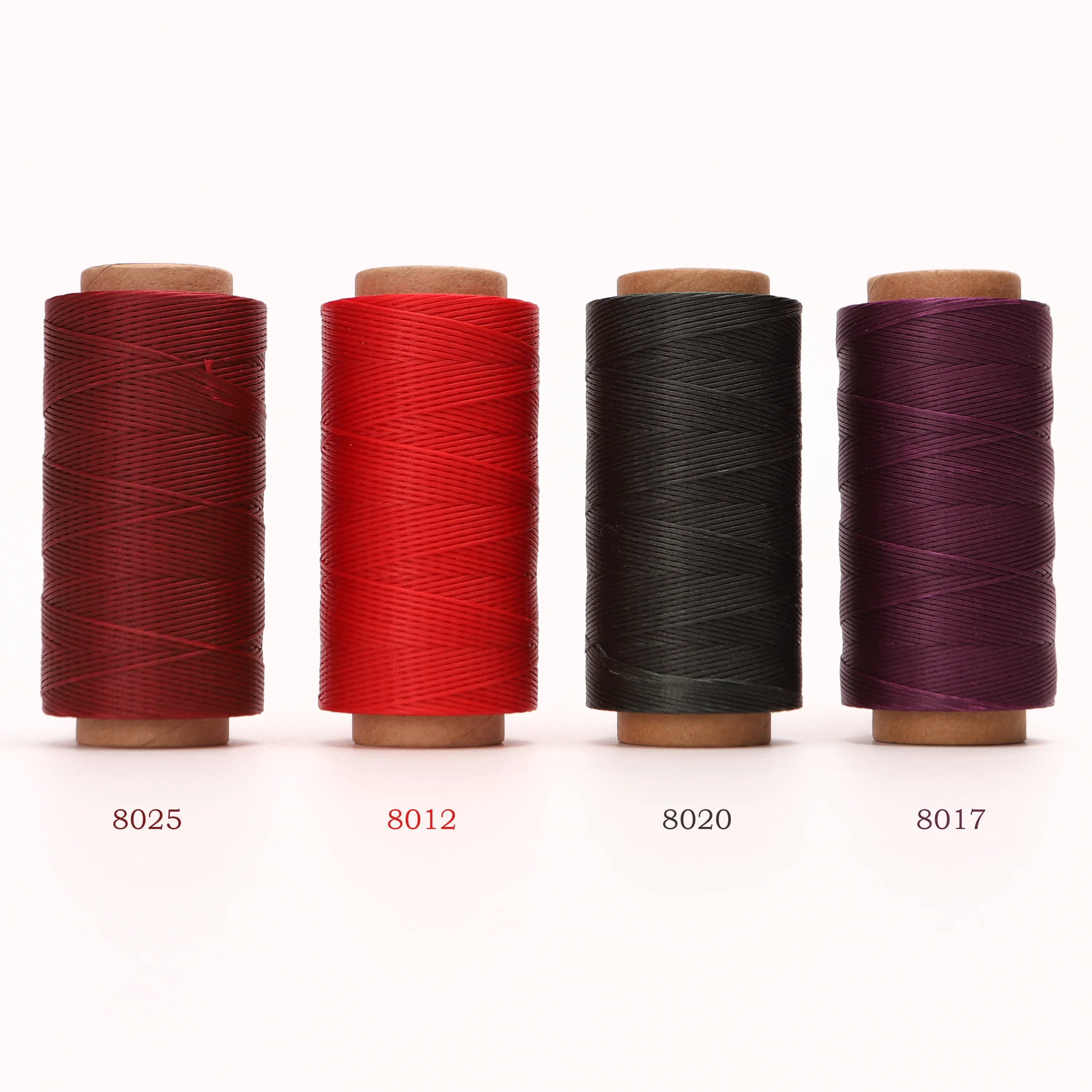 210D 1.0mm Thickness 170 Meters Long Flat Braided Polyester Waxed Thread DIY Craft String Leather Sewing 33 Colors Availbale