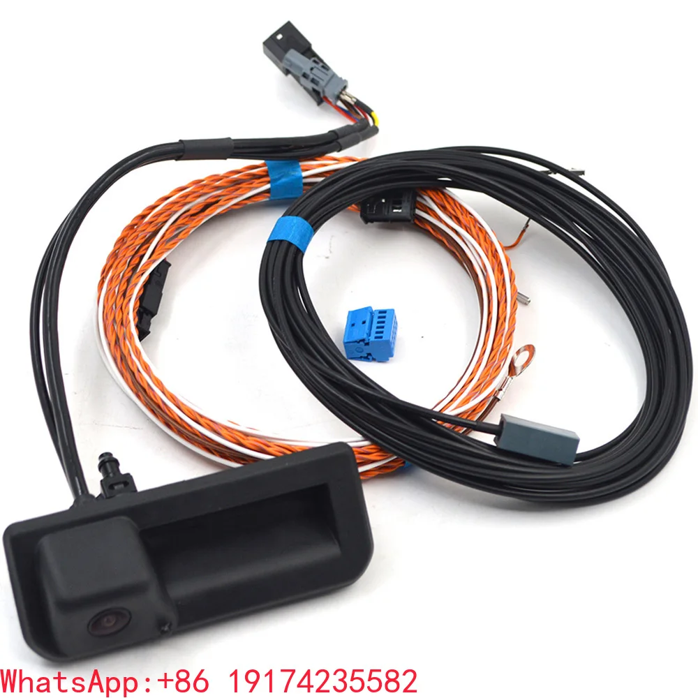 

For Audi A5 B9 F5 8W 8W8 827 566 E Rear View Camera with Highline Guidance Line Wiring Harness