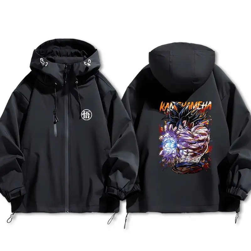 

Аниме Dragon Ball на молнии для мужчин и женщин толстовка с капюшоном Goku Vegeta узор детская толстовка в уличном стиле повседневная куртка подарки на день рождения