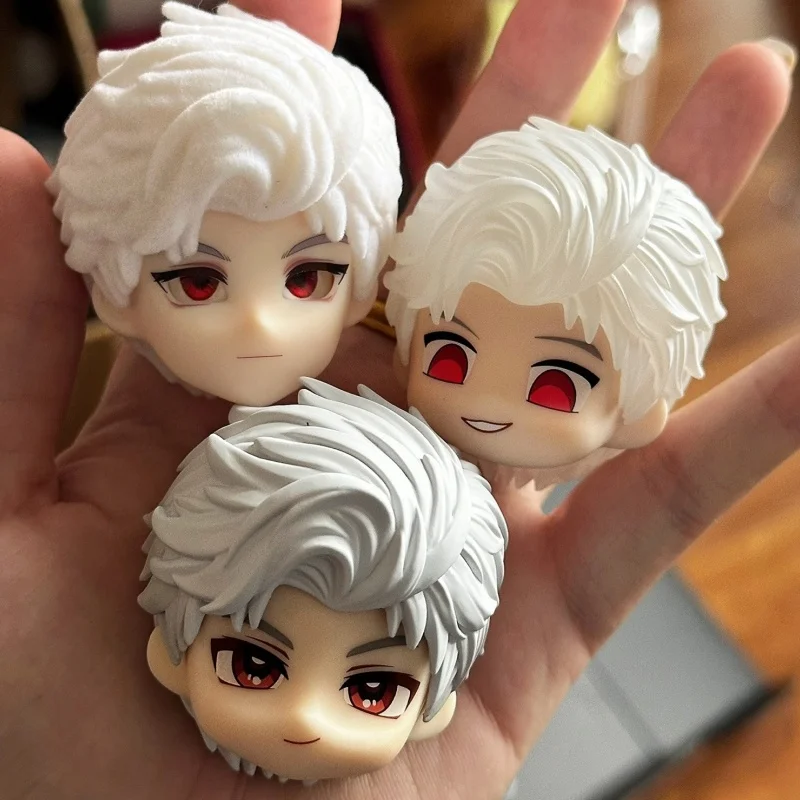 

Love And Deep Space Rafayel Xavier Zayne Sylus Head Shell Bid Doll Heat Clay Doll Head Cute Girls Gifts Toys
