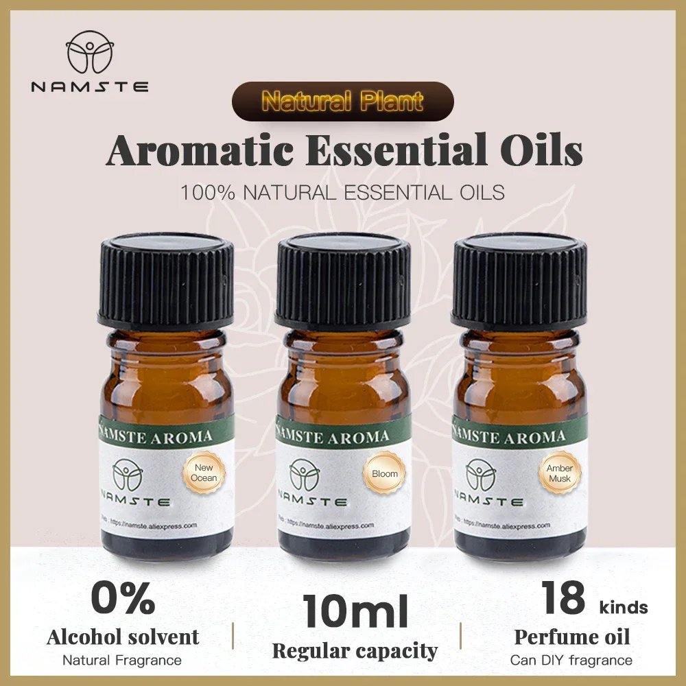 10 Flavors Aromatic Oils for Aroma Diffuser Air Humidifier Home Natural Oil 10ml Air Freshener Scents Fragrance Oil Perfume