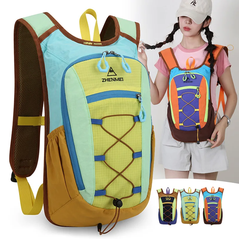 Lightweight Hiking Backpack Multifunctional Outdoor Sports Rucksack Waterproof Travel Daypack for Cycling Trail Running Trekking