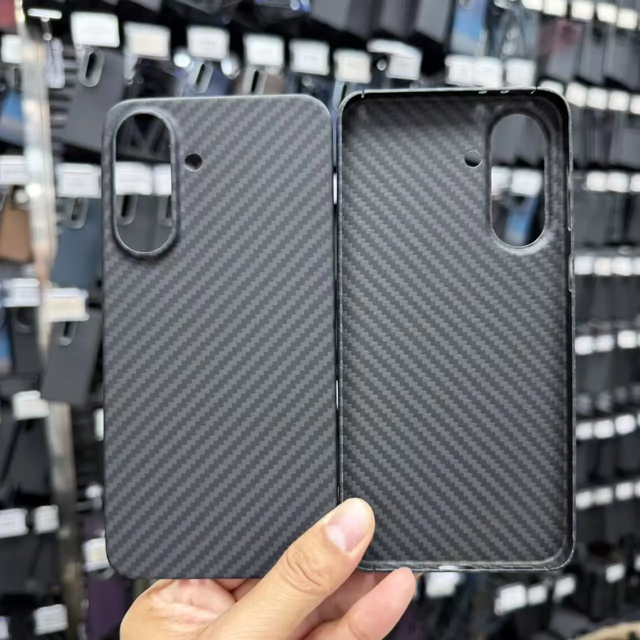 AKATIP For Samsung Galaxy A37 aramid fiber carbon fiber lightweight business Galaxy A37 protective cover