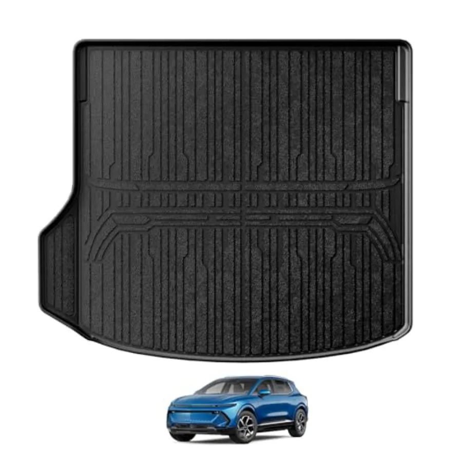 

All Weather Liners Compatible with Chrolet 2026 2025 2024 Accessories, 3D Cargo Liner TPE erial Anti-Slip Waterproof Interior P