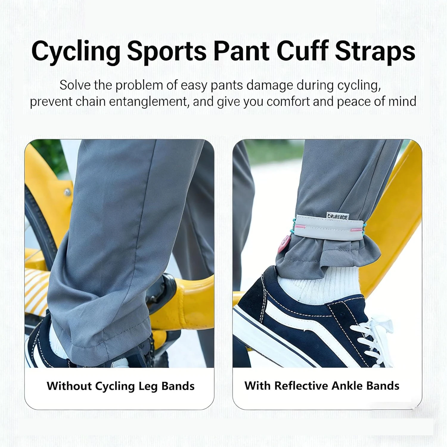 Reflective Cycling Pants Strap - Cycling Gear Pants review and price