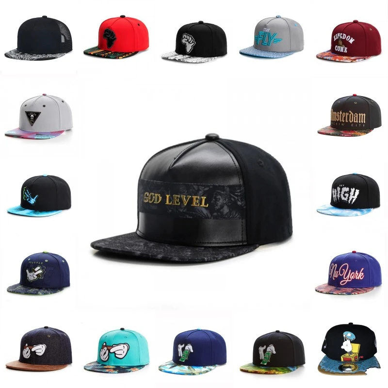 Berretto in pelle di marca Fashio Berretto da baseball Lettera Ricamo Cappelli Hip Hop Parasole traspirante unisex Berretti da camionista da strada versatili