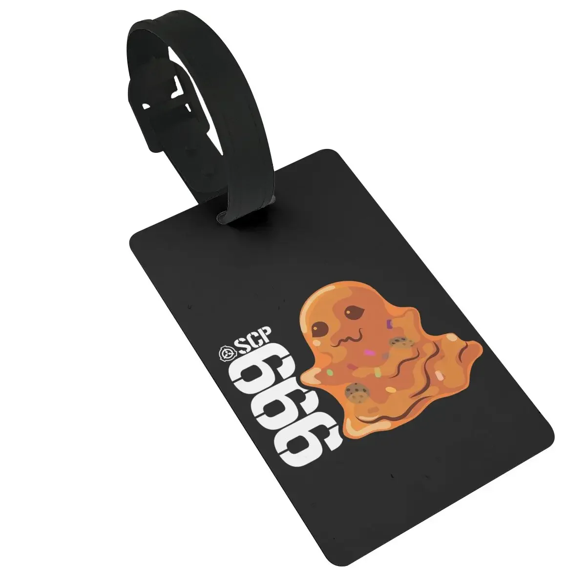 

SCP-999 Tickle Monster SCP Foundation Luggage Tags Suitcase Accessories Travel Baggage Boarding Tag Label Holder ID Name Address