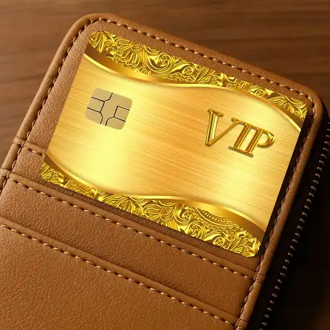 Anime Vip Membership Card Stickers Waterproof Film Skin Cover 4PCS Credit Debit Front Decoration Bank Subway Pass 3d Sticker