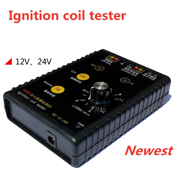 IG80 Vehicle Automobile Actuator Fault Detector Car Coil Ignition Idle Stepping Motor Solenoid Valves Injector Tester