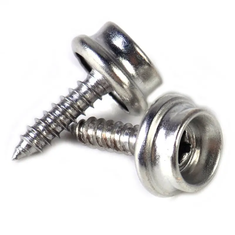 Fastener Stainless Steel Canvas Tent Marine Silver Tools Fastener Sockets Buttons Fasteners Tool