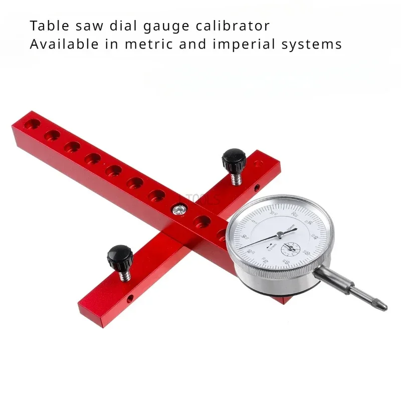 Metric/Inch 0.02 Precision Measuring Table Saws Tools Dial Gauges Correctors New Saw Blade Parallelism Correctors Specail Tools