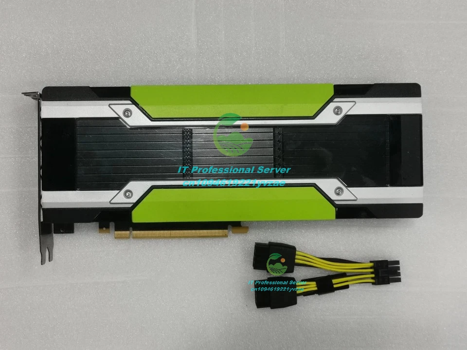 P40 24GB GDDR5 GPU Accelerator Card, HPC Deep Learning AI Training, PCIe 3.0 X16, 8‑Pin EPS12V, for Server/Workstation