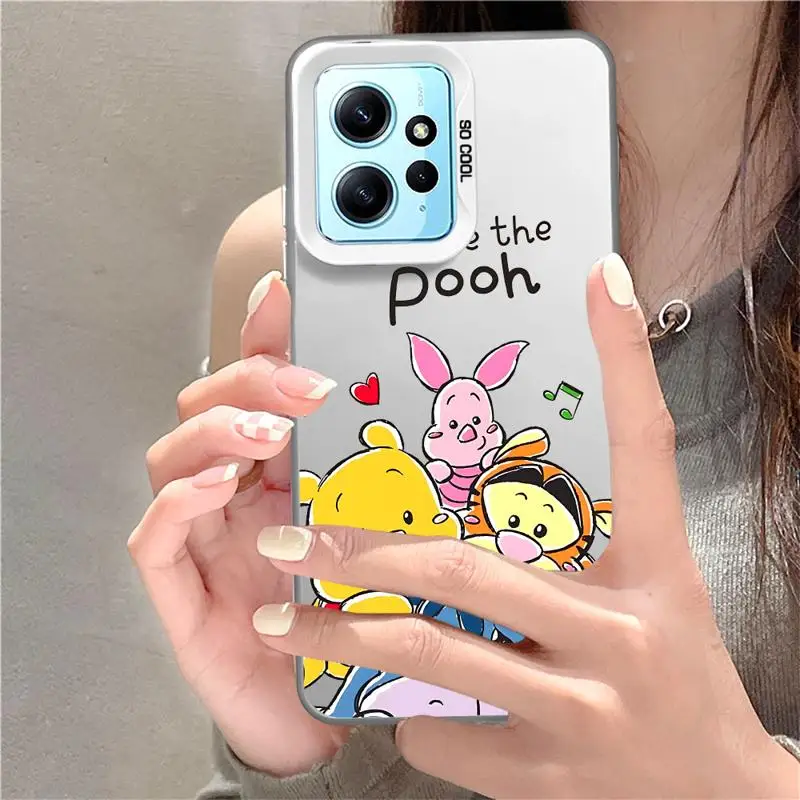 Забавный чехол для телефона Disney Winnie The Pooh для Xiaomi Redmi Note 11 Pro 5G 12S 11S 12 13 11 Pro Plus 10S 10 Pro 13 5G Coque Cover