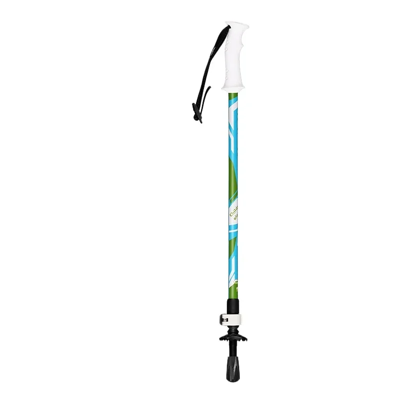 Children's Carbon Trekking Pole Three-Section Telescopic Walking Stick Carbon Fiber Walking Stick Equipment