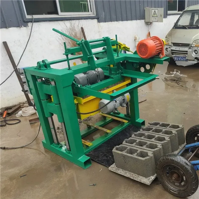 Automatic QMR2-45 2-Hole Concrete Cement Brick Making Machine fly ash bricks machine block brick machine