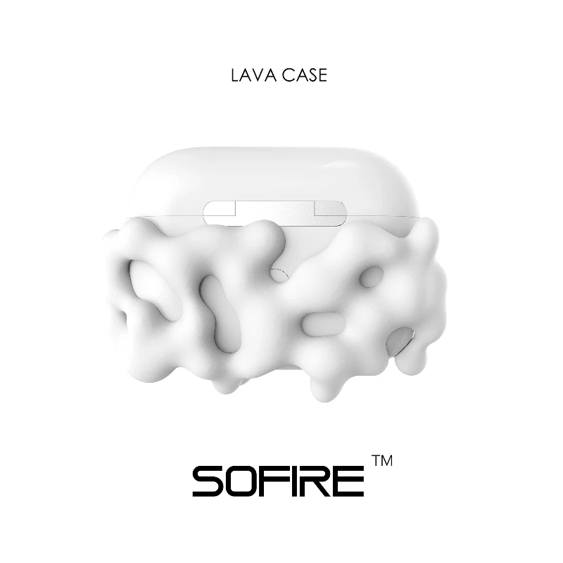 

Earphone Case for Airpods Pro 1/2 Cream Clouds 3D Resin Earphone Decorative Case Custom Protective Cover for Airpods Pro Gift