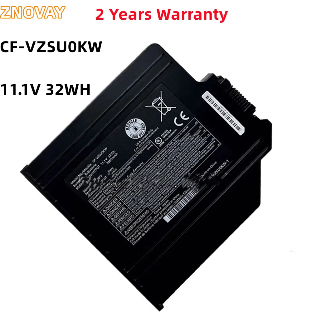 ZNOVAY CF-VZSU0KW capacity is more than 95% Laptop Battery for Panasonic Toughbook 54 capacity Optical drive