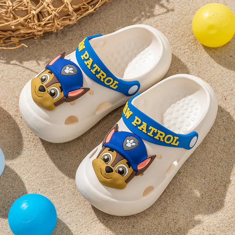 PAW Patrol Children\'s Slippers Soft Sole Cartoon Slipper PVC Non-slip Children\'s Home Indoor OutdoorSlippers Sandals Gifts New