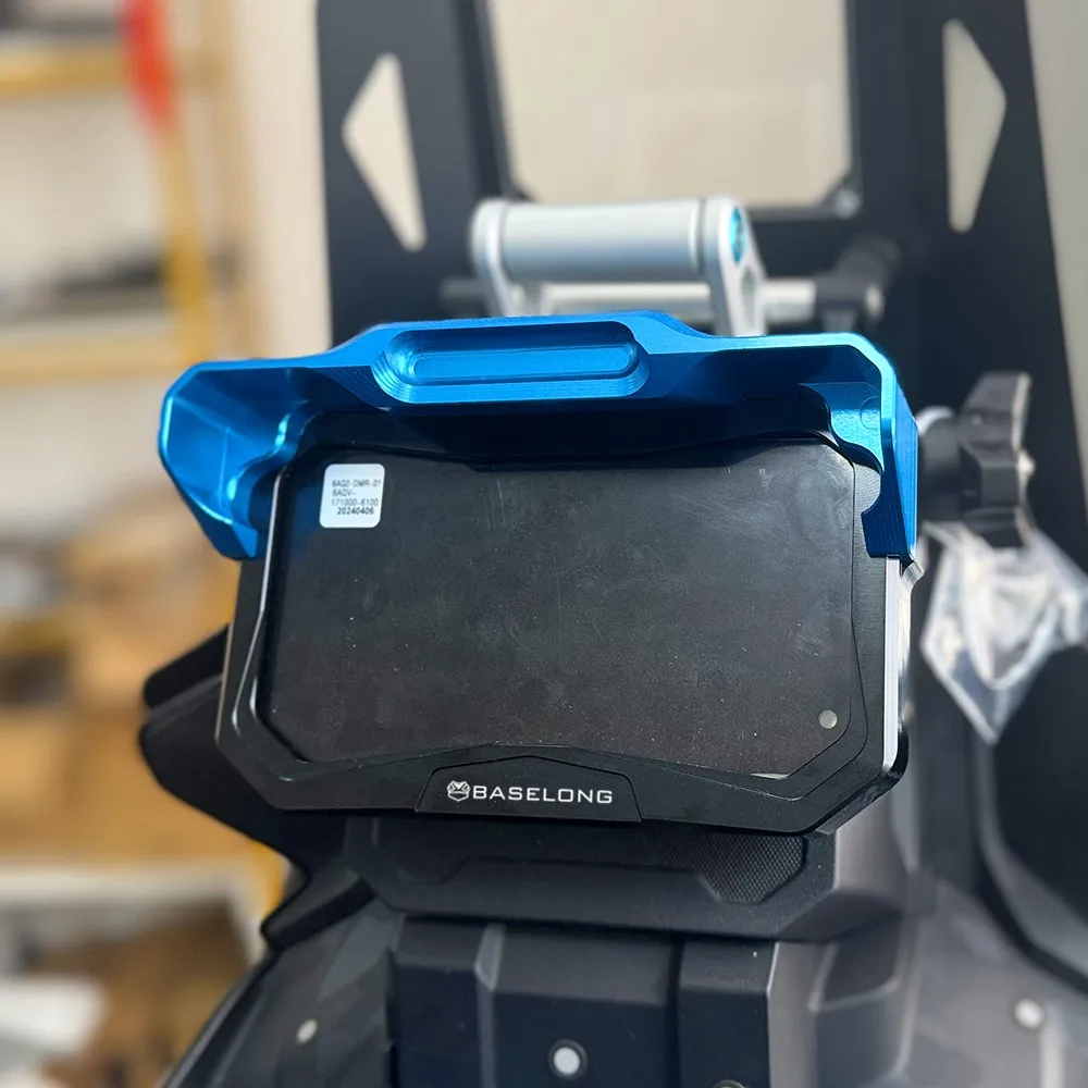 For CFMOTO 450 MT 450 450MT Ibex 450 Ibex450 2024 2025 2026 TFT Guard with sun visor Meter Frame Cover Screen Glare Shield Guard