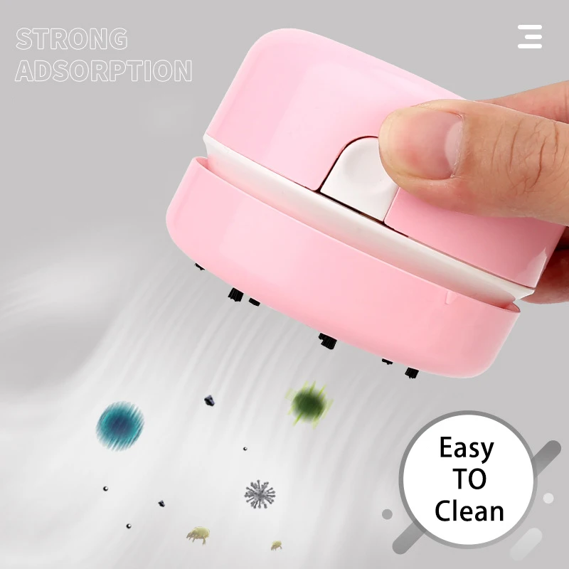 Desk Portable Desktop Cleaner Mini Desk Vacuum Cleaner Mini Desktop Dust Remover Sweeper Vacuum Cleaner Table Cleaning Tool